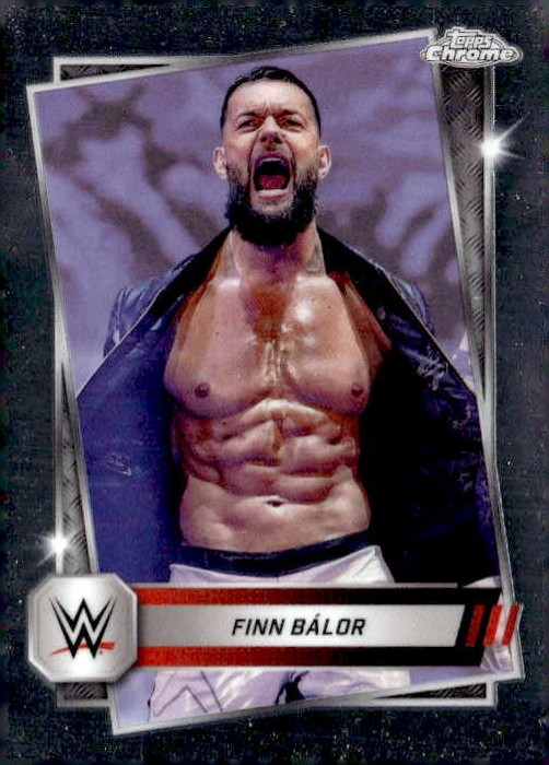 2025 Topps Chrome WWE Finn Bálor graded slab