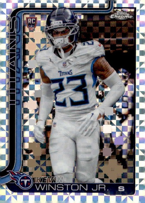 2025 TOPPS CHROME KEVIN WINSTON JR. graded slab