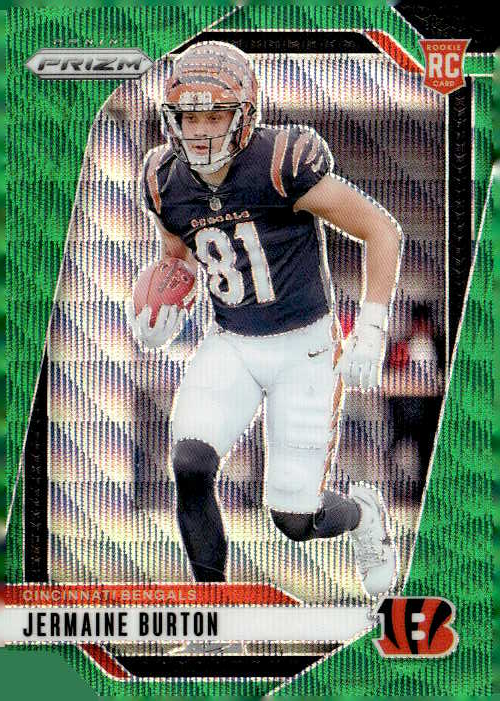 2024 Prizm Jermaine Burton graded slab