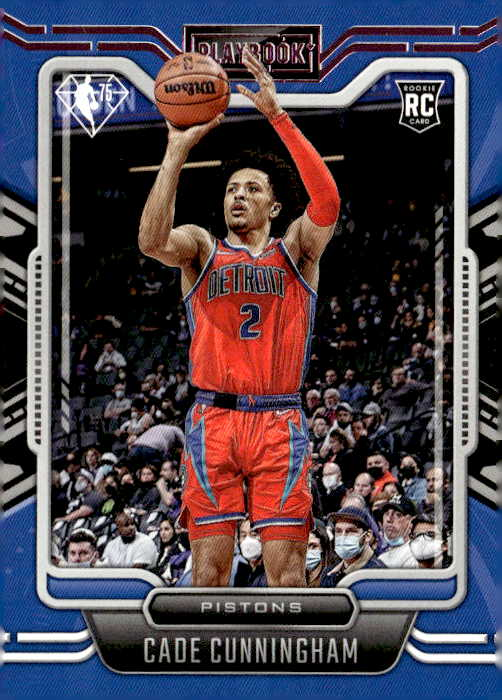 2021 Playbook Cade Cunningham graded slab
