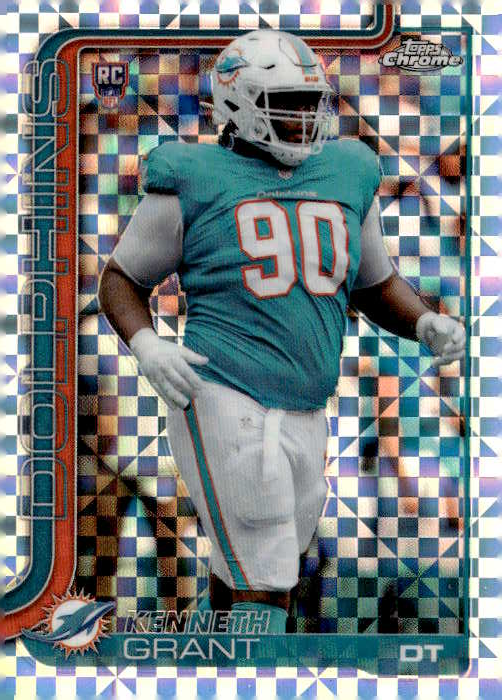 2025 TOPPS CHROME KENNETH GRANT graded slab