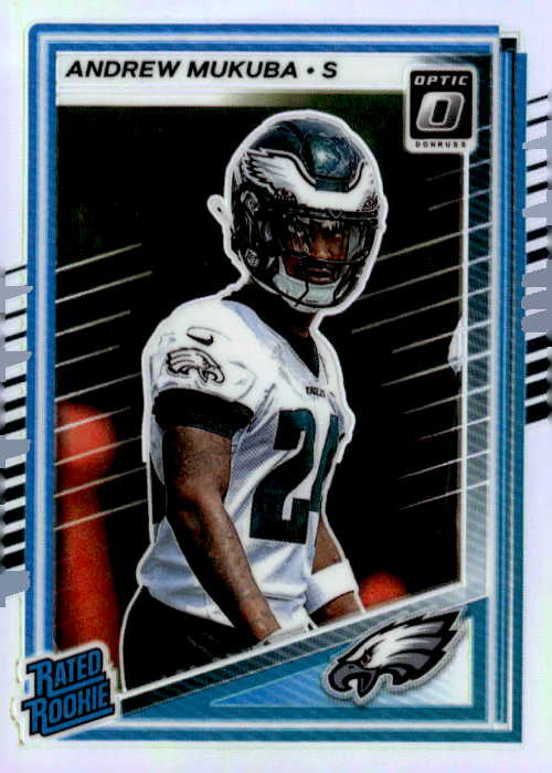 2025 Donruss Optic Andrew Mukuba graded slab