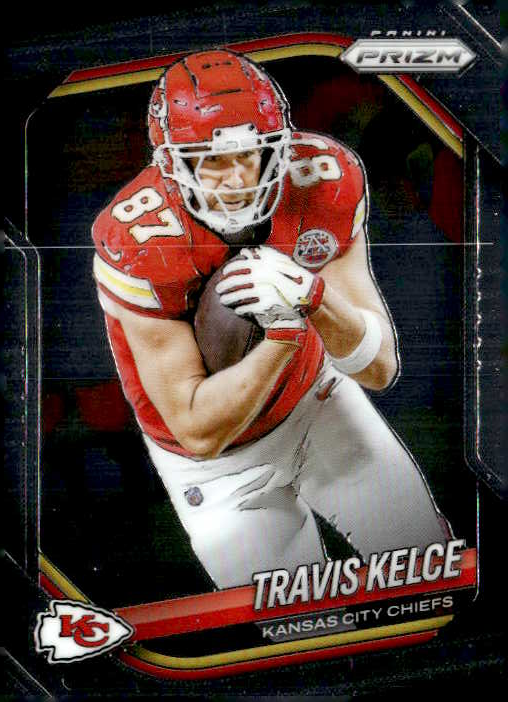 2025 Prizm Travis Kelce graded slab