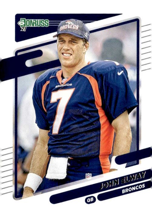 2021 Donruss John Elway graded slab