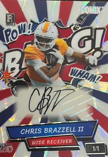 2026 Wild Card Comix Chris Brazzell II graded slab
