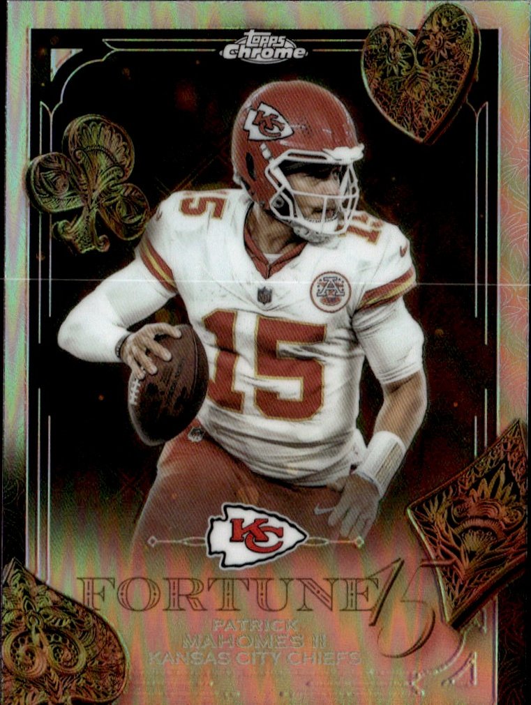 2025 TOPPS CHROME PATRICK MAHOMES II graded slab