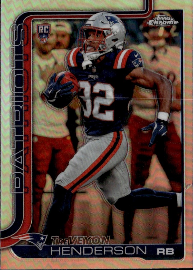 2025 TOPPS CHROME TREVEYON HENDERSON graded slab