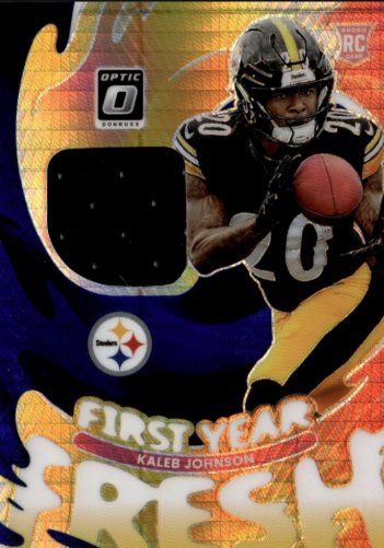 2025 Donruss Optic Kaleb Johnson graded slab