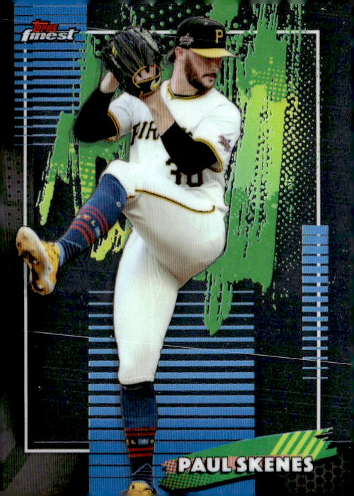 2026 Topps Finest Paul Skenes graded slab