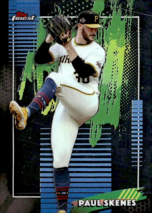 2026 Topps Finest Paul Skenes graded slab