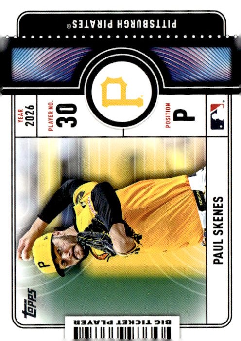 2026 Topps Paul Skenes graded slab