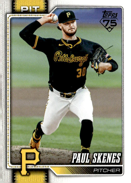 2026 TOPPS PAUL SKENES graded slab