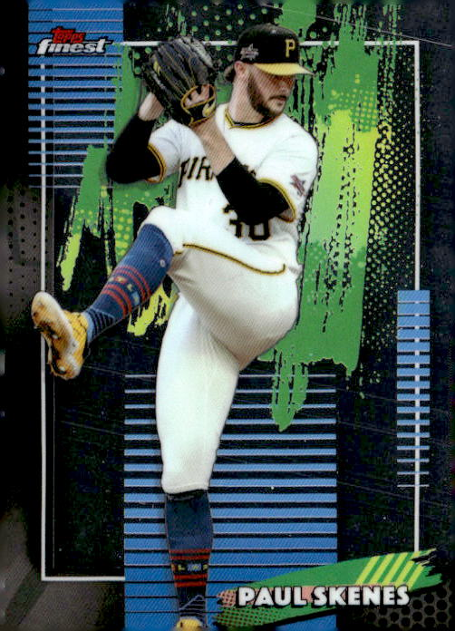 2026 Topps Finest Paul Skenes graded slab