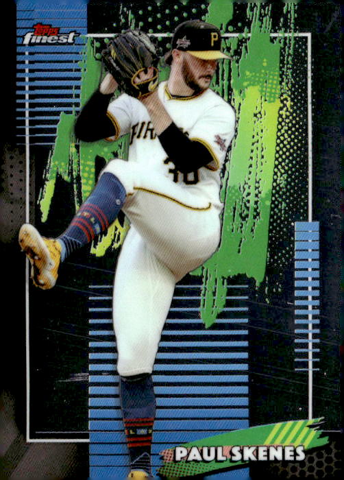 2026 Topps Finest Paul Skenes graded slab