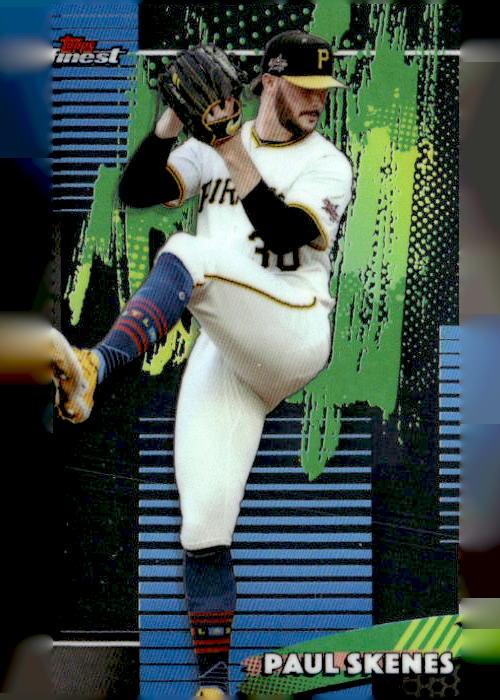 2026 Topps Finest Paul Skenes graded slab