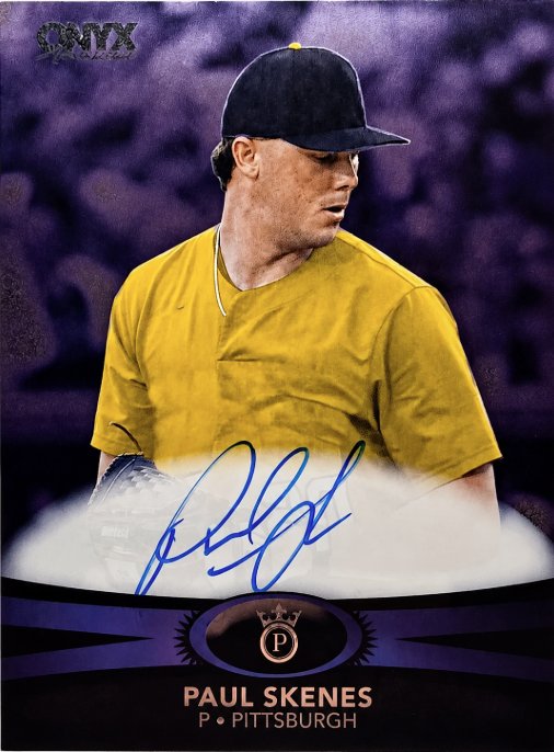 2023 Onyx Paul Skenes graded slab