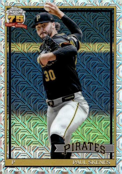 2026 TOPPS CHROME PAUL SKENES graded slab