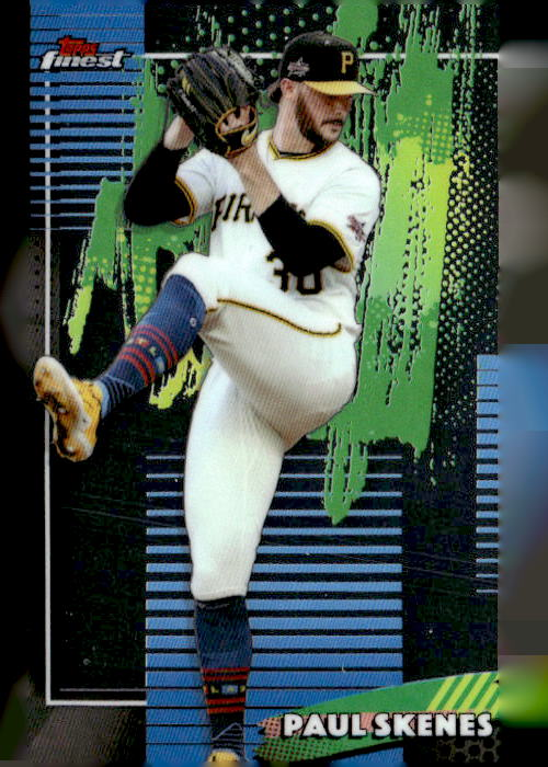 2026 Topps Finest Paul Skenes graded slab