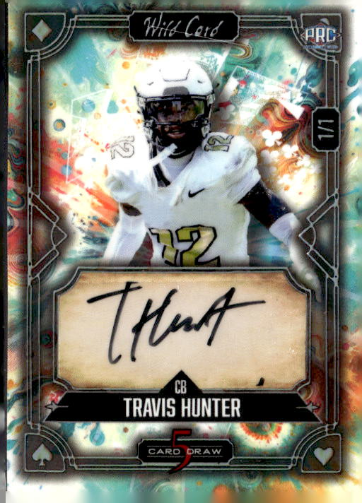 2024 Wild Card Prc Travis Hunter graded slab