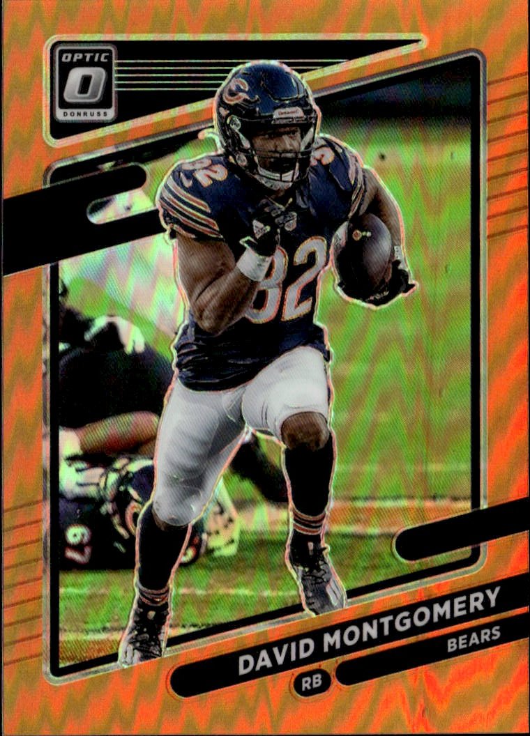2021 Donruss Optic David Montgomery graded slab
