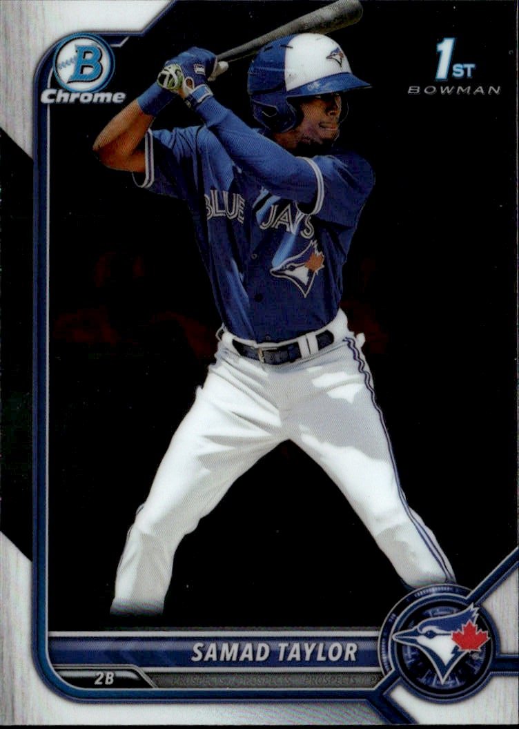 2022 Bowman Chrome Samad Taylor graded slab