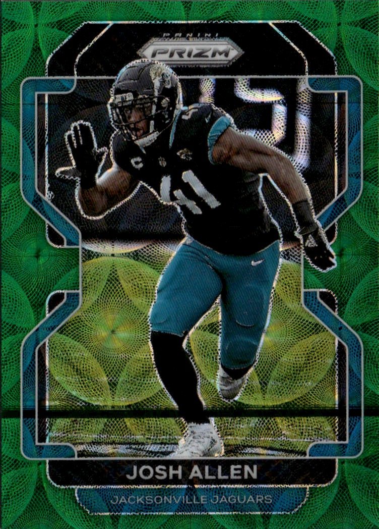 2021 Prizm Josh Allen graded slab