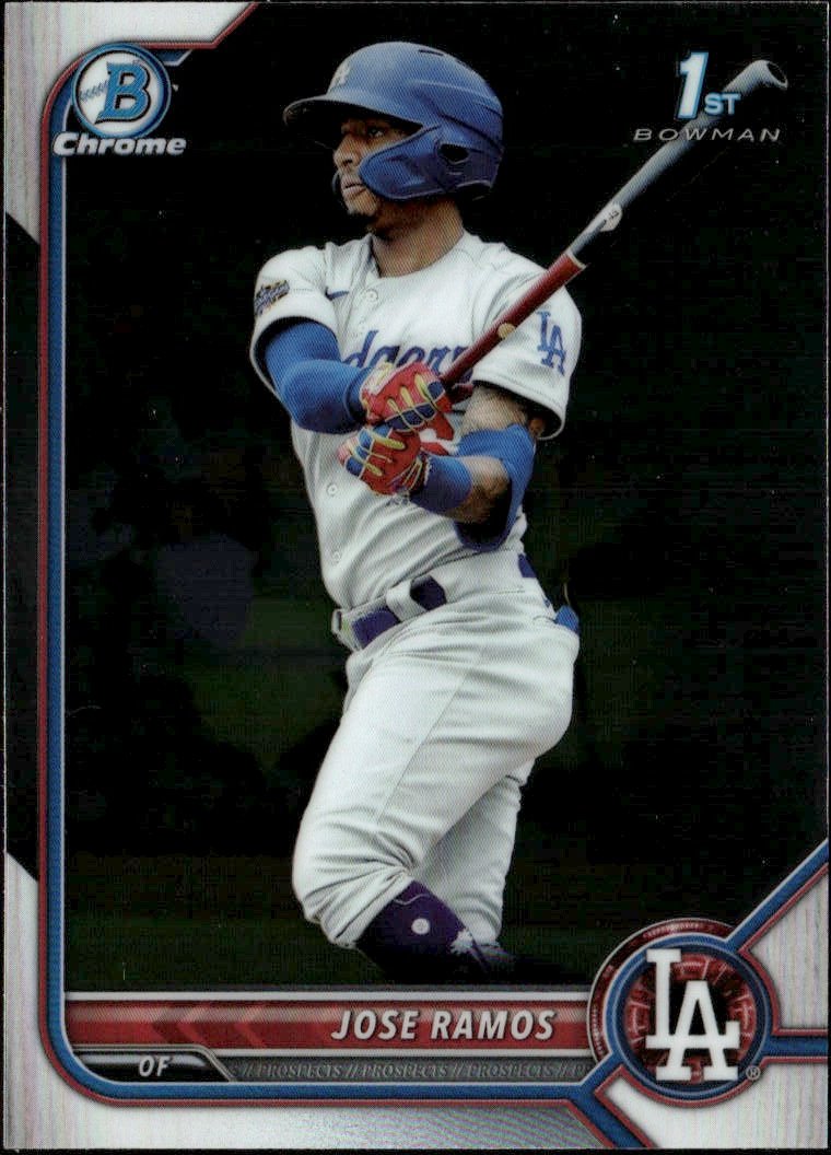 2022 Bowman Chrome Jose Ramos graded slab