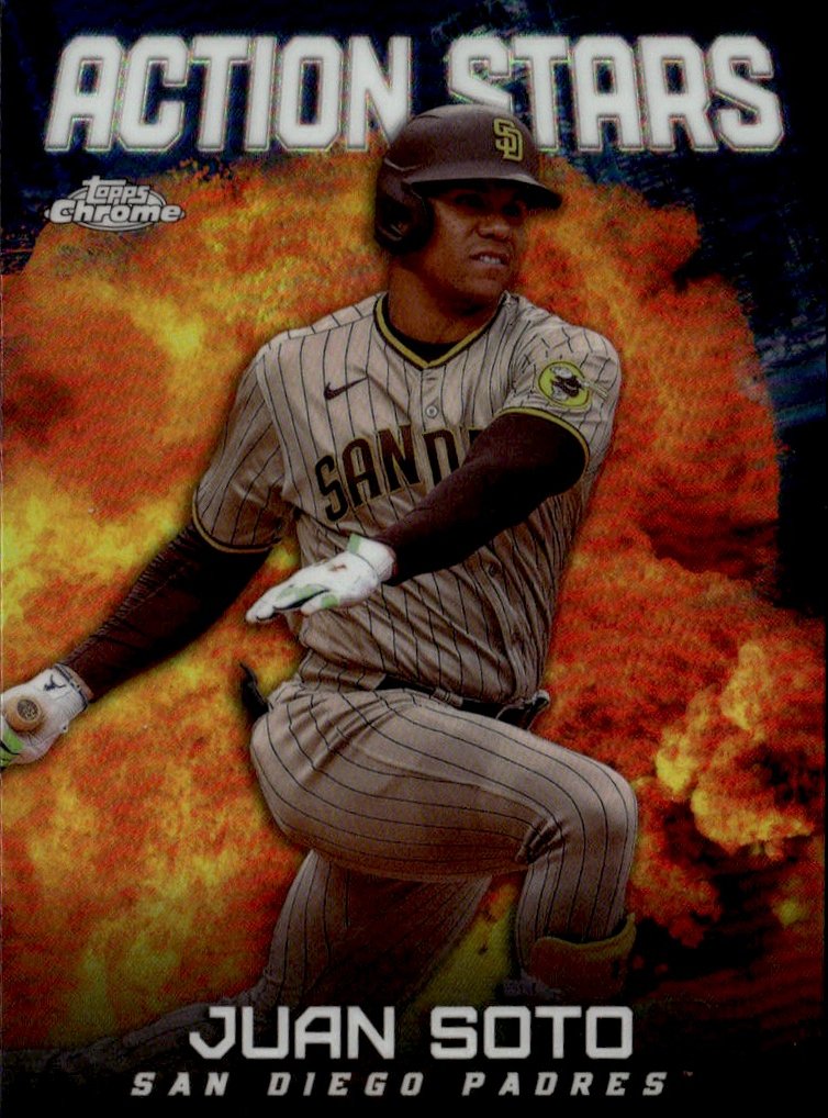 2023 Topps Chrome Juan Soto graded slab