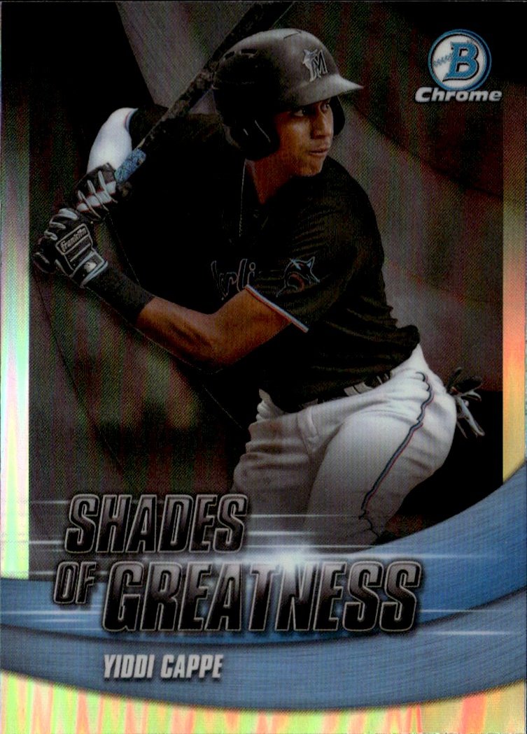 2022 Bowman Chrome Yiddi Cappe graded slab