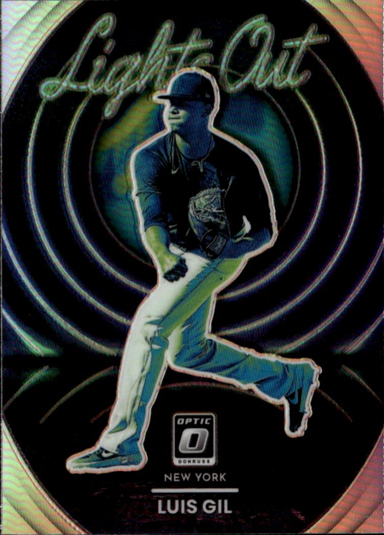 2022 Donruss Optic Luis Gil graded slab