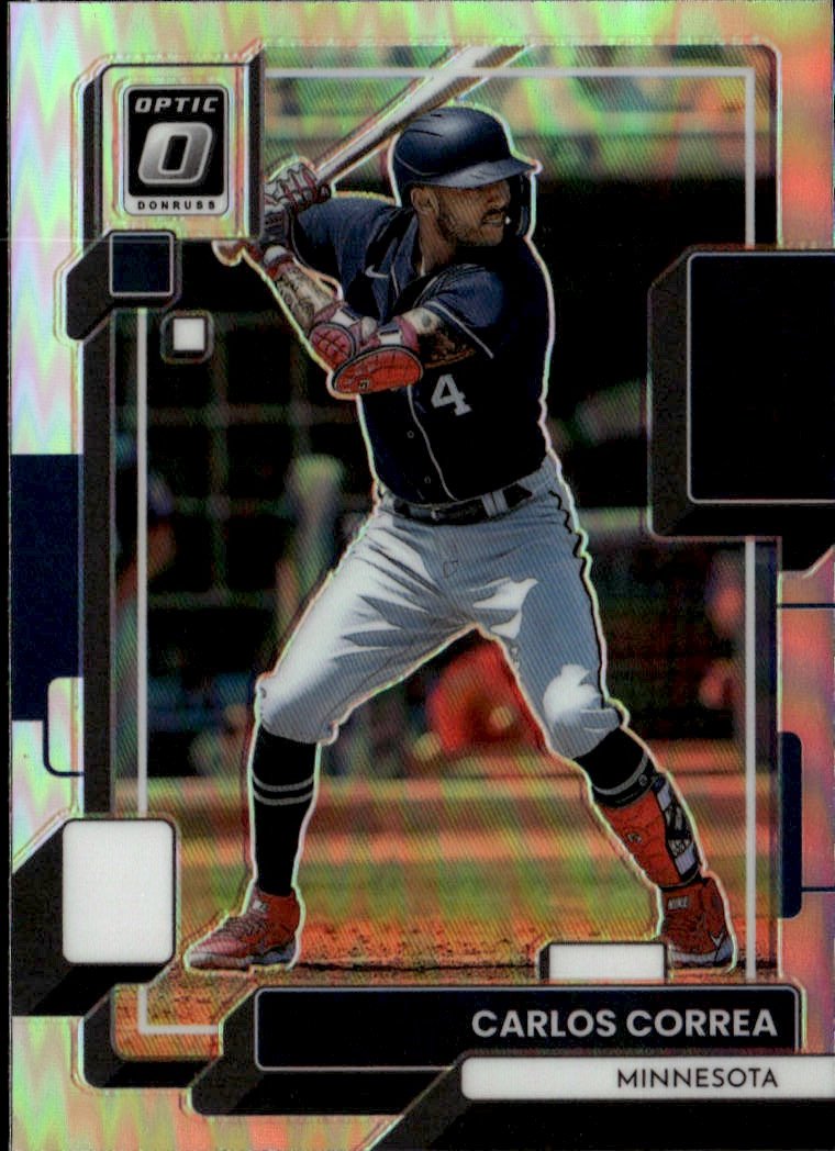 2022 Donruss Optic Carlos Correa graded slab