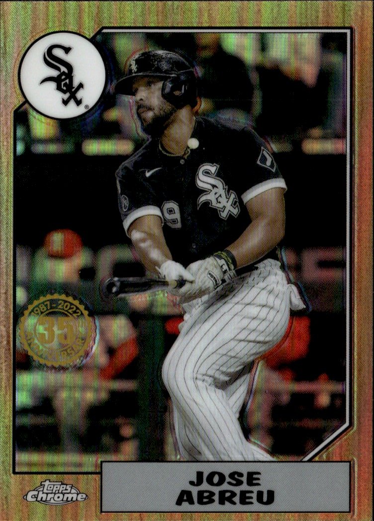 2022 Topps Chrome Jose Abreu graded slab