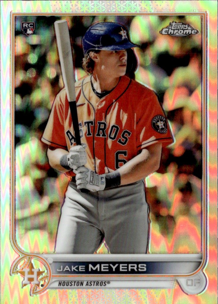 2022 Topps Chrome Jake Meyers graded slab