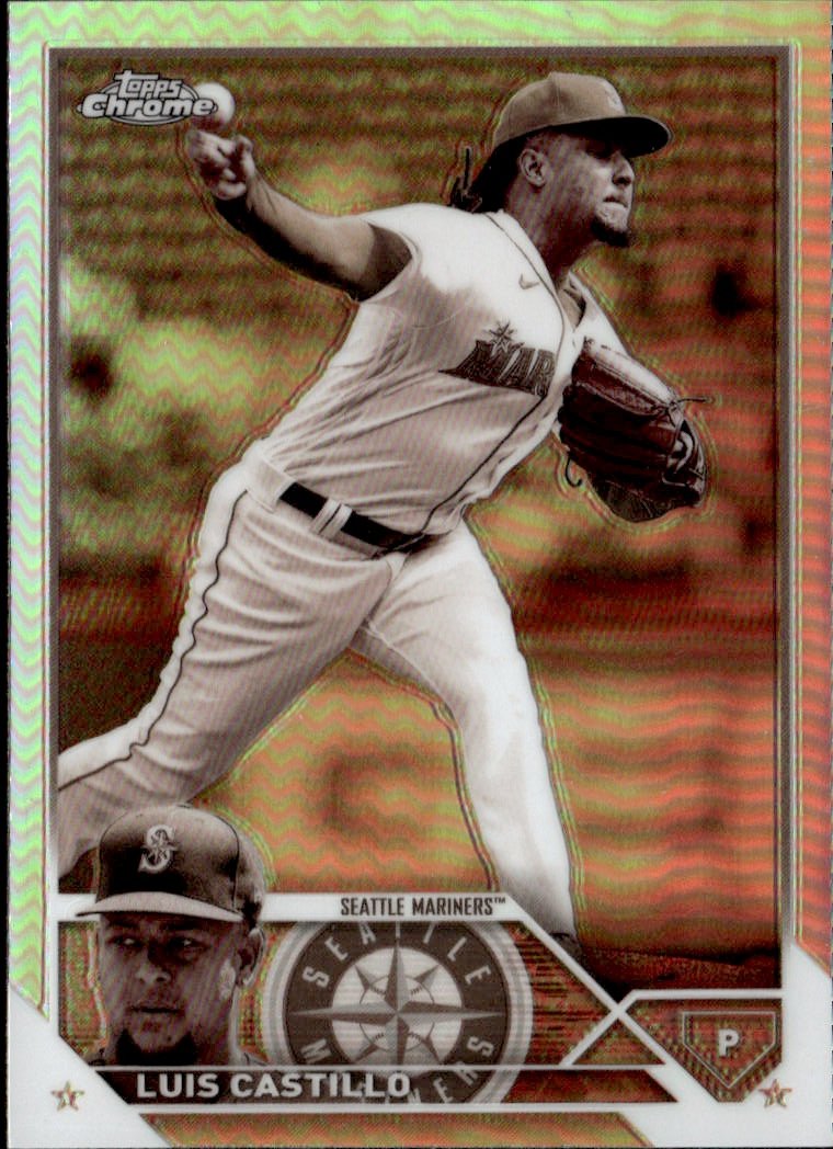 2023 Topps Chrome Luis Castillo graded slab