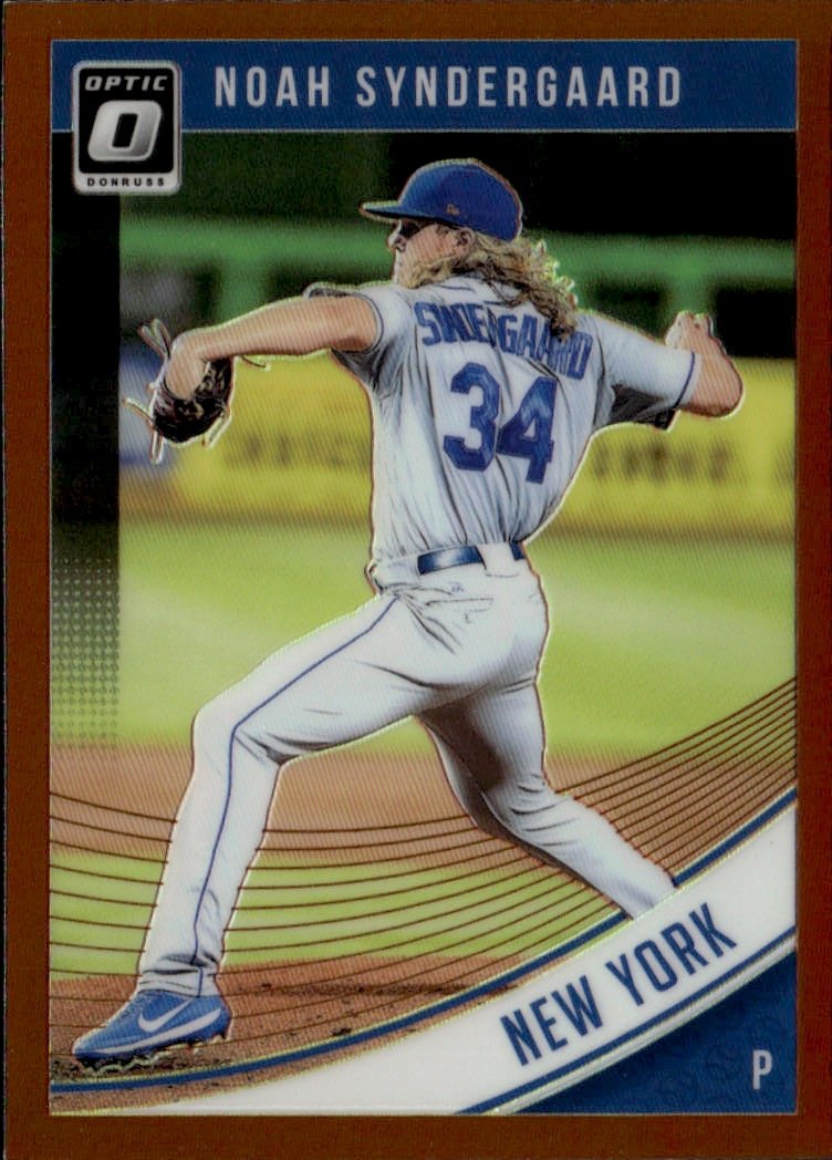 2018 Donruss Optic Noah Syndergaard graded slab