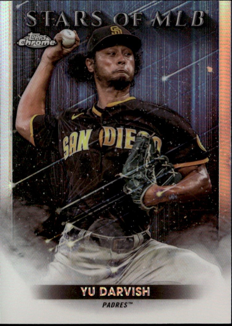 2022 Topps Chrome Yu Darvish graded slab