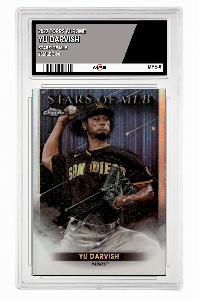 2022 TOPPS CHROME STARS OF MLB #SMLBC-80 YU DARVISH MPE 10 GEM/MT — graded card up for auction
