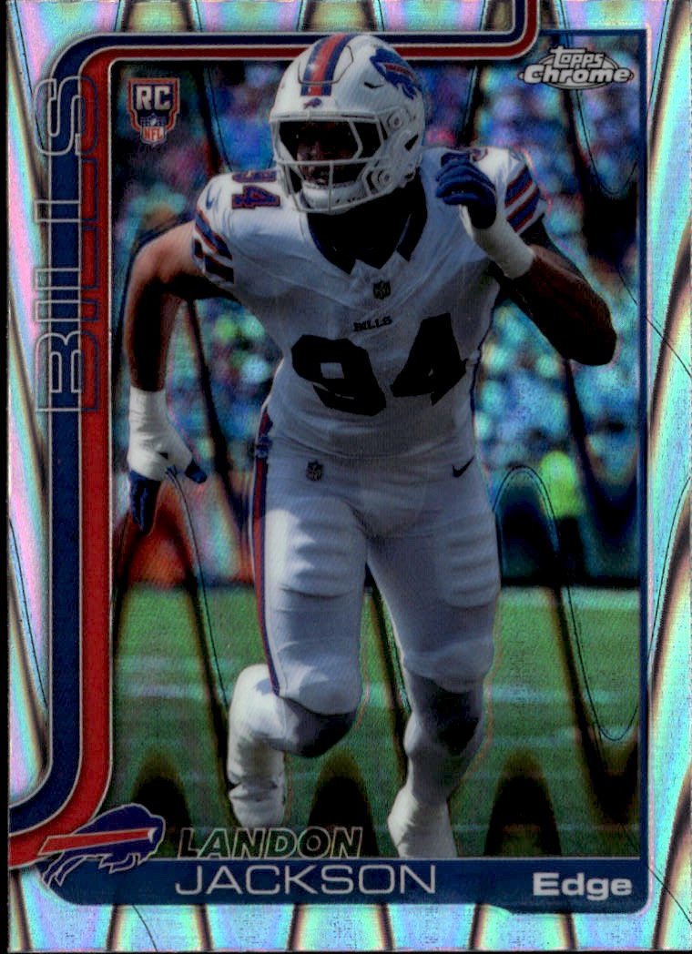 2025 Topps Chrome Landon Jackson graded slab