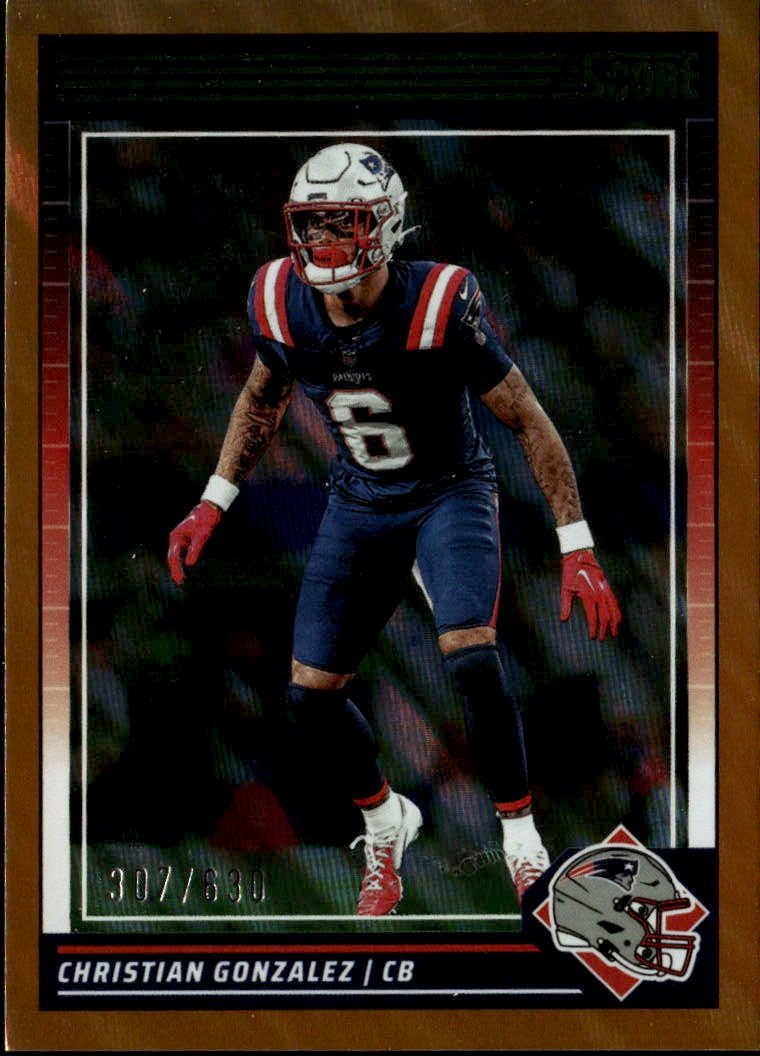 2024 Score Christian Gonzalez graded slab