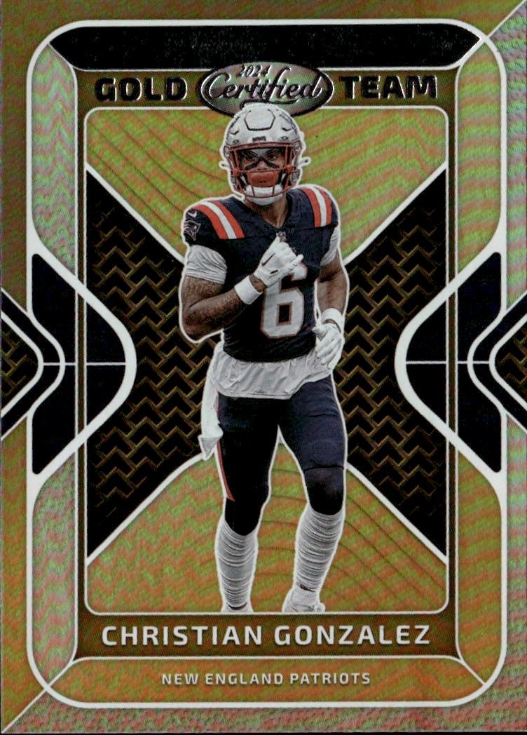 2024 Certified Christian Gonzalez graded slab