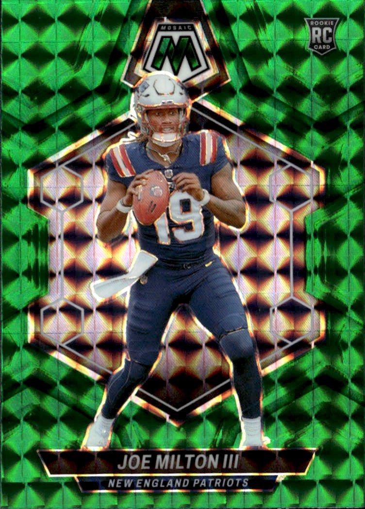 2024 Mosaic Joe Milton III graded slab