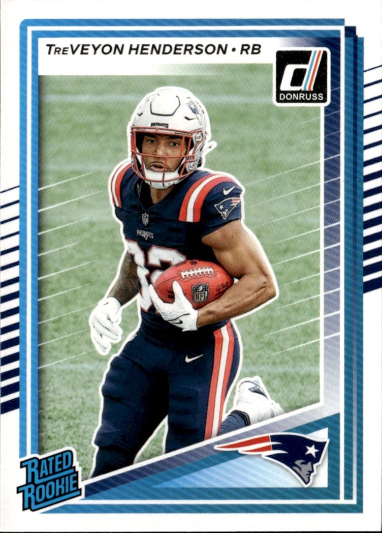 2025 Donruss Treveyon Henderson graded slab