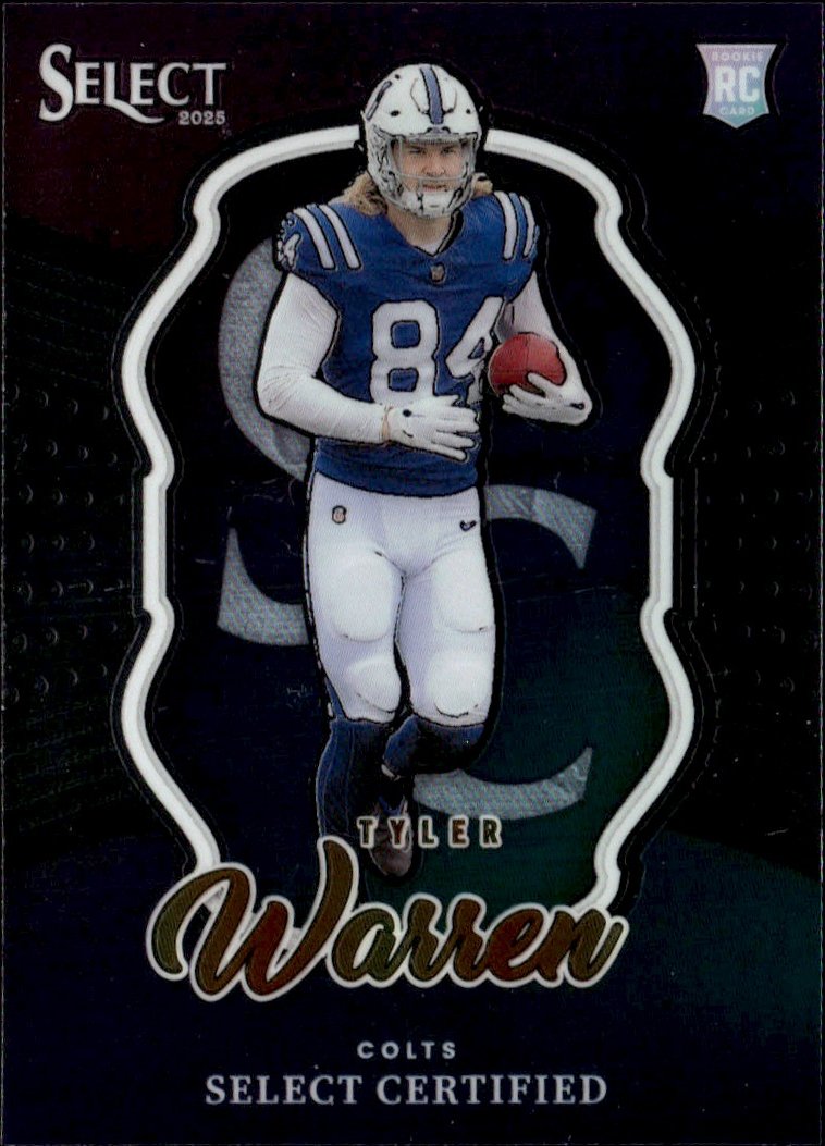 2025 Select Tyler Warren graded slab