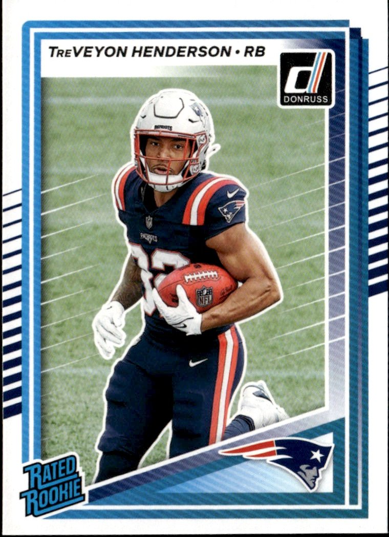 2025 Donruss Treveyon Henderson graded slab
