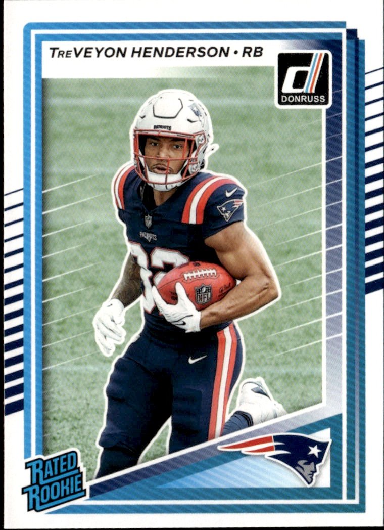2025 Donruss Treveyon Henderson graded slab