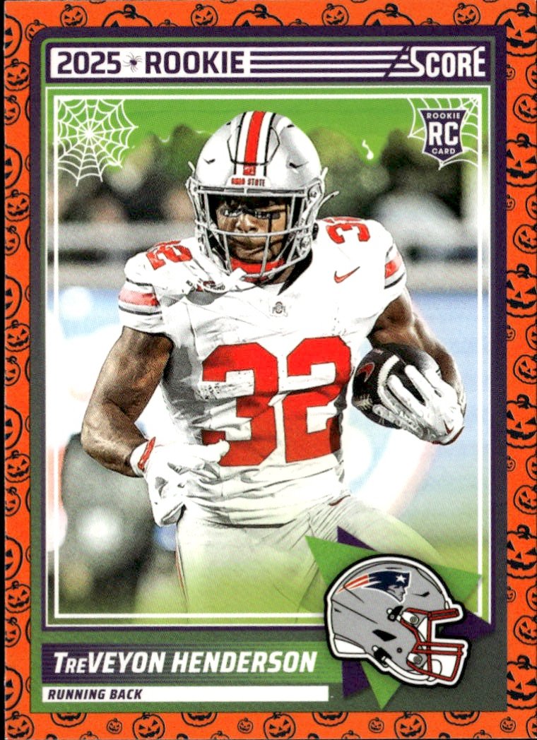 2025 Score Treveyon Henderson graded slab