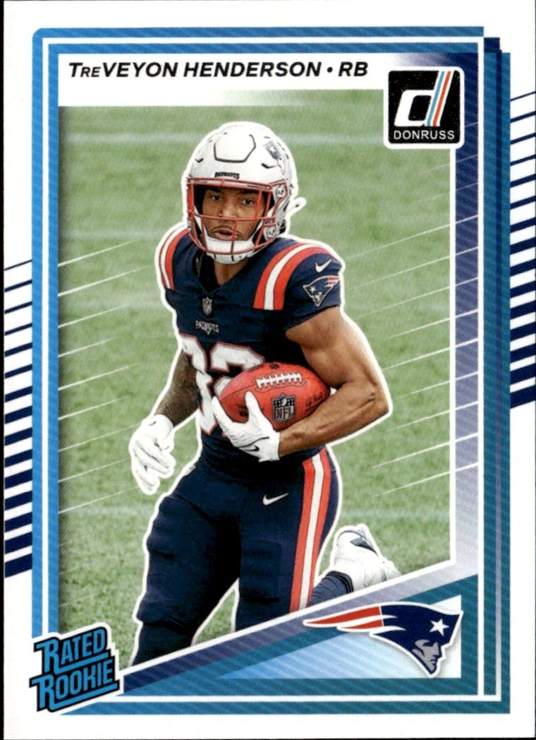 2025 Donruss Treveyon Henderson graded slab