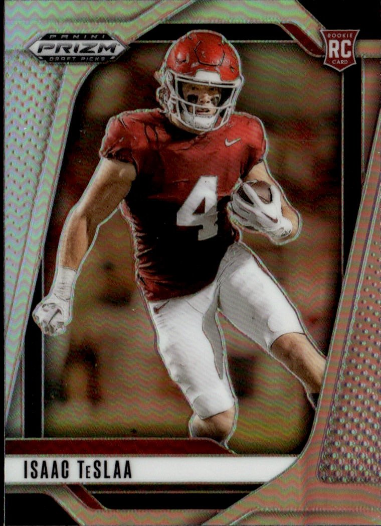 2025 Prizm Draft Picks Isaac Teslaa graded slab