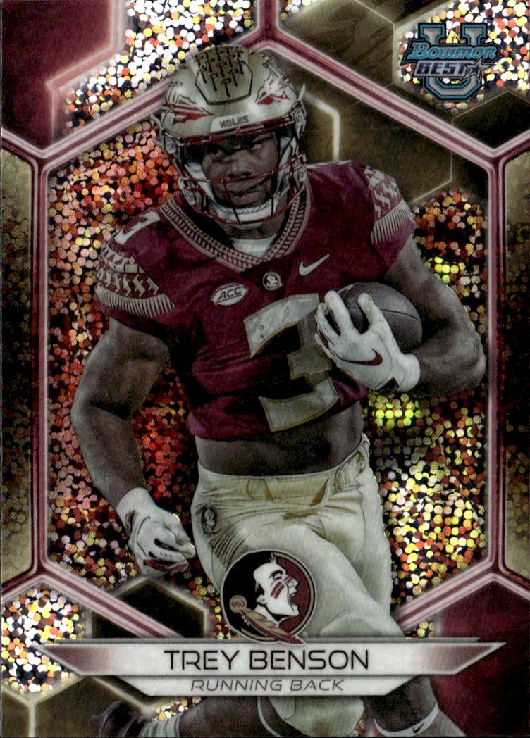 2023 Bowman U Best Trey Benson graded slab