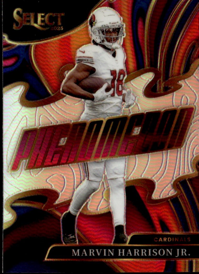 2025 Select Marvin Harrison Jr. graded slab